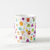 かわいいコスチュームハローウィンパーティ柄 コーヒーマグカップ (中央)