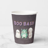 かわいいコスチュームハローウィンパーティ 紙コップ (裏面)