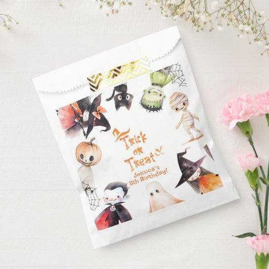 かわいいコスチュームパーティーハロウィンモンスターバースデー フェイバーバッグ (封をした状態)