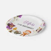 かわいいコスチュームパーティーハロウィーン誕生日パーティー ペーパープレート (アングル)