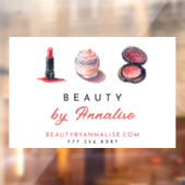 かわいいコスメ メイクアップアーティスト ウィンドウサイン (シート2)