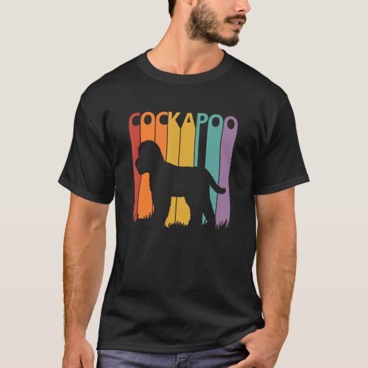 かわいいコッカプーの飼い主 Tシャツ (正面)