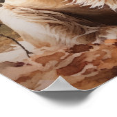 かわいいコッカースパニエル犬ドッグアートプリントポスター ポスター (角)