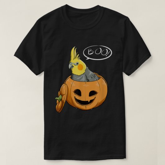かわいいコッキエルハロウィーン Tシャツ (デザイン正面)