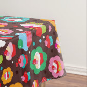 かわいいコップのケーキパターン テーブルクロス (インサイチュ)