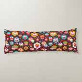 かわいいコップのケーキパターン ボディピロー (裏面)