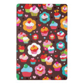 かわいいコップのケーキパターン ミニクリップボード (裏面)