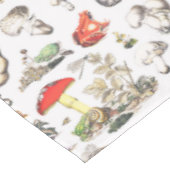 かわいいコテージコアフォレストマッシュルームフロッグカタツムリ テーブルクロス (アングル)