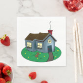 かわいいコテージホーム スタンダードランチョンナプキン (インサイチュ)