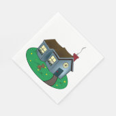 かわいいコテージホーム スタンダードランチョンナプキン (角)