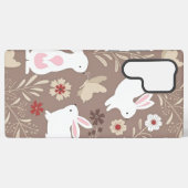 かわいいコテージ風バニー SAMSUNG GALAXYケース (裏面横)