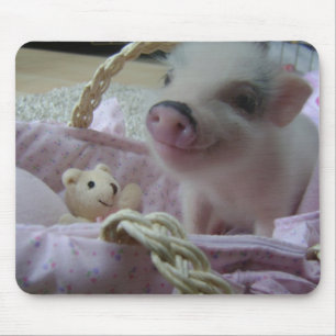 かわいいコブタのマウスパッド マウスパッド