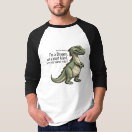 かわいいコモドドラゴン 巨大なトカゲじゃない 面白いTシャツ Tシャツ