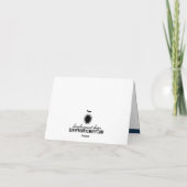 かわいいコラージュの感謝カード サンキューカード (裏面)