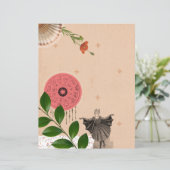 かわいいコラージュ切り離しスクラップブック作り紙シート (スタンド正面)