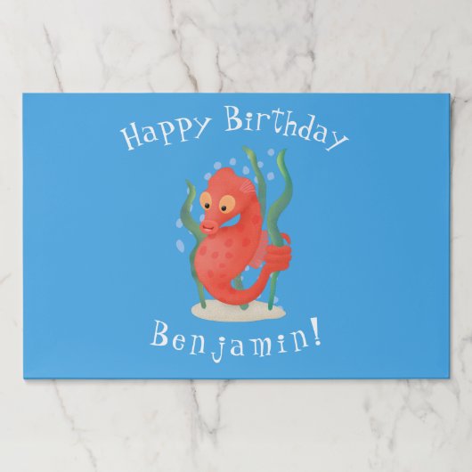 かわいいコリブリシーポニー漫画 ペーパーパッド (正面)