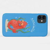 かわいいコリブリゼブラハイドロコティルス Case-Mate iPhoneケース (裏面(横))