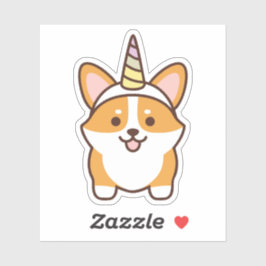 かわいいコルギコーン シール