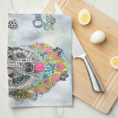 かわいいコルギドッグ詰め合わせキッチンタオル キッチンタオル (四つ折り)