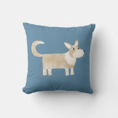 かわいいコルギドッグ クッション (正面)