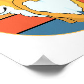 かわいいコルギ ポスター (角)