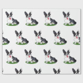 かわいいコルギ ラッピングペーパー (フラット)