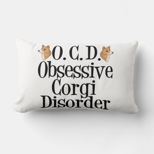 かわいいコルギ ランバークッション (正面)