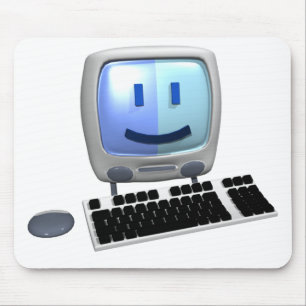 かわいいコンピュータ表面 マウスパッド