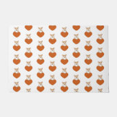 かわいいコーギパピードッグ ドアマット (正面)