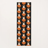 かわいいコーギパピードッグ ヨガマット (裏面)