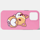 かわいいコーギパピーラブ Case-Mate iPhoneケース (裏面 (横))