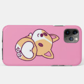 かわいいコーギパピーラブ Case-Mate iPhoneケース (裏面(横))
