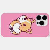 かわいいコーギパピーラブ Case-Mate iPhoneケース (裏面 (横))
