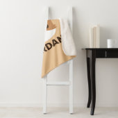 かわいいコーギパーソナライズされた犬 シェルパブランケット (インサイチュ)