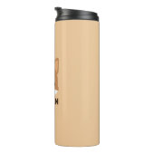 かわいいコーギパーソナライズされた犬 タンブラー (回転右)