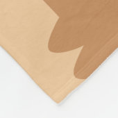 かわいいコーギパーソナライズされた犬 フリースブランケット (角)