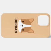 かわいいコーギパーソナライズされた犬 Case-Mate iPhoneケース (裏面 (横))