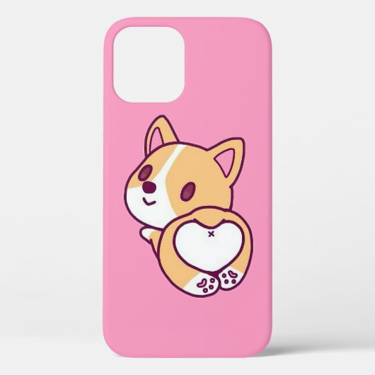 かわいいコーギーの子犬愛 Case-Mate iPhoneケース (裏面)