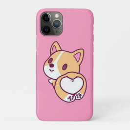 かわいいコーギーの子犬愛 iPhone 11 PROケース