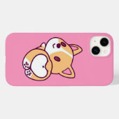 かわいいコーギーの子犬愛 Case-Mate iPhoneケース (裏面 (横))