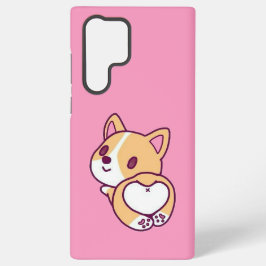 かわいいコーギーの子犬愛 SAMSUNG GALAXY S22 ULTRAケース