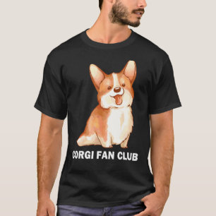かわいいコーギー犬の子犬 Tシャツ
