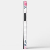 かわいいコーギー犬フラワーリース青い蝶カスタム Case-Mate iPhoneケース (裏面 / 右)