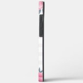 かわいいコーギー犬フラワーリース青い蝶カスタム Case-Mate iPhoneケース (裏面 / 左)