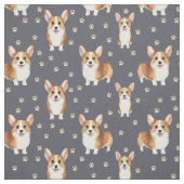 かわいいコーギー犬 ファブリック (見本)