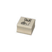 かわいいコーギー犬 1x1 ラバースタンプ (スタンプ)