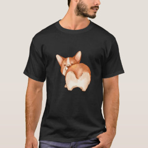 かわいいコーギー犬 Tシャツ