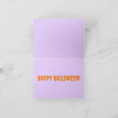 かわいいコーギー魔女水彩 シーズンカード (内部)