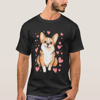 かわいいコーギー キッズ Tシャツ