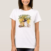 かわいいコーギー ハロウィン Tシャツ (正面)